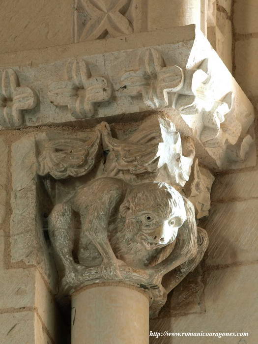 CAPITEL DEL VANO ABSIDAL NORTE